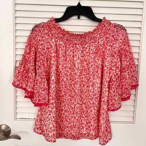Joy Joy Smocked Blouse